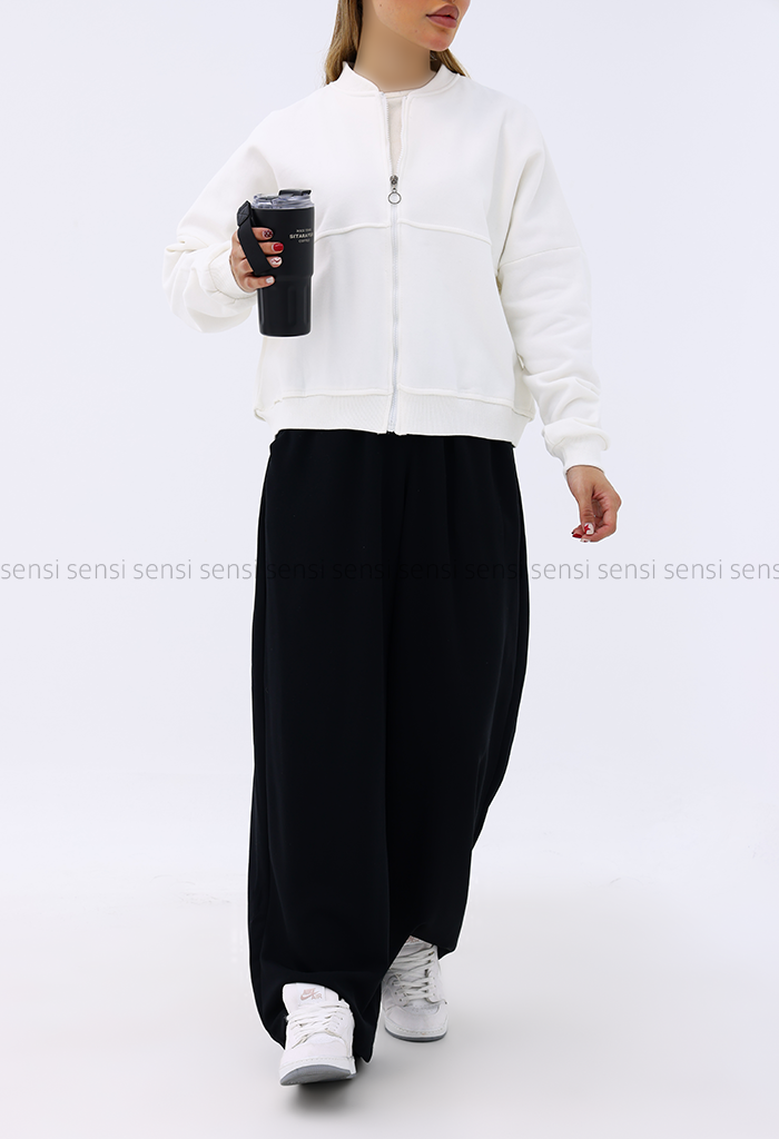 سویشرت زنانه داخل کرکی کد1006651